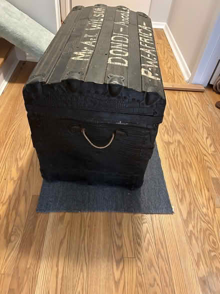 Photo of free Antique Trunk (Near Steels & Leslie) #1