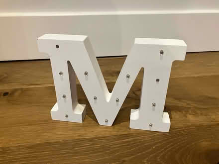 Photo of free Two decorative letter "M"s (Roundwood AL5) #3