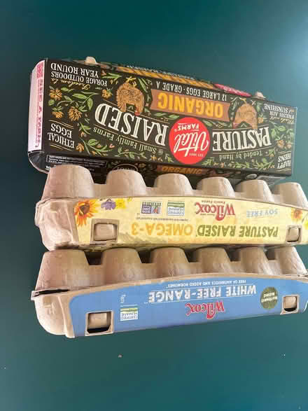 Photo of free 3 egg cartons (Lake City/Meadowbrook) #1