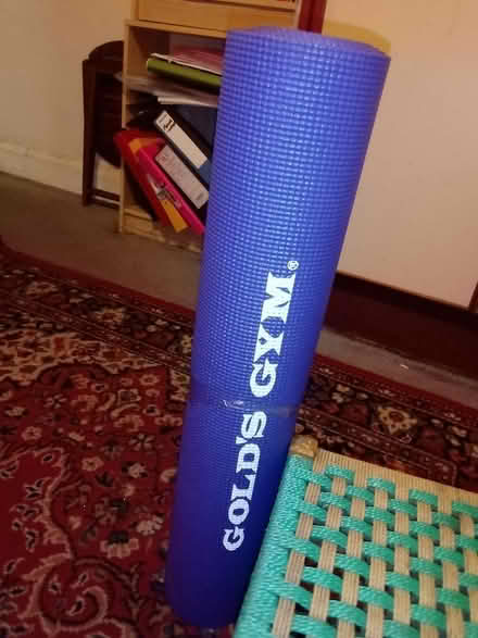 Photo of free Yoga/gym mat purple (Tonbridge) #2