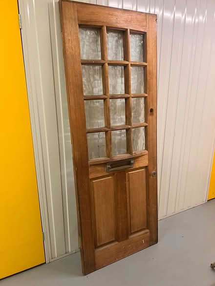 Photo of free Lovely old solid wood door (KT3 Shannon Corner A3) #1