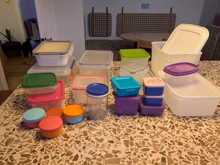 Photo of free Selection of plastic food tubs (Dennistoun G31) #1