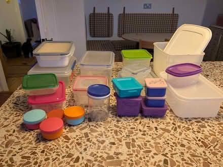 Photo of free Selection of plastic food tubs (Dennistoun G31) #1