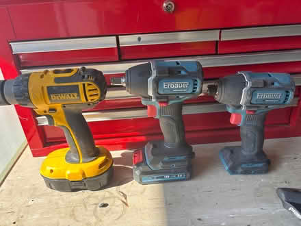 Photo of free Assorted drill and impact drivers (Thatto heath) #1