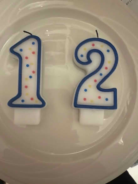 Photo of free Number candles (Boxborough) #1