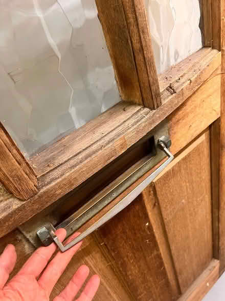 Photo of free Lovely old solid wood door (KT3 Shannon Corner A3) #3