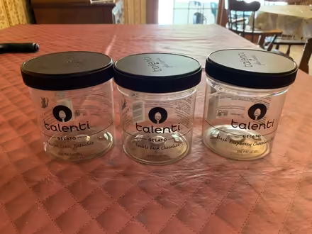 Photo of free Talenti ice cream containers (Saratoga) #1