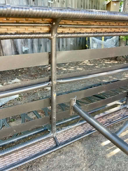 Photo of free outdoor furniture + hose holder (El Camino/shoreline/Miramonte) #3