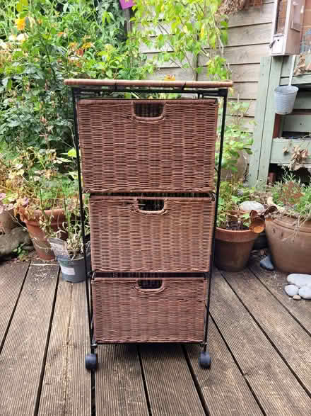 Photo of free Wicker drawers (Peasedown St John CP) #3
