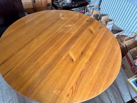 Photo of free Pine Dining Table (Comber BT23) #2