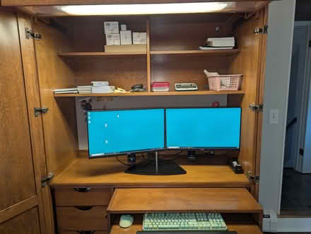 Photo of free Computer Armoire and File Cabinet (11 Mile and Middlebelt Area) #2