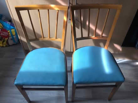 Photo of free 4 x wooden dining chairs (Banner Cross S11) #2