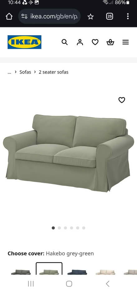 Photo of free Ikea 2 seat sofa (HD4) #2
