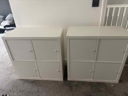 Photo of free IKEA kallax cubes with door fronts (Thatto heath) #1
