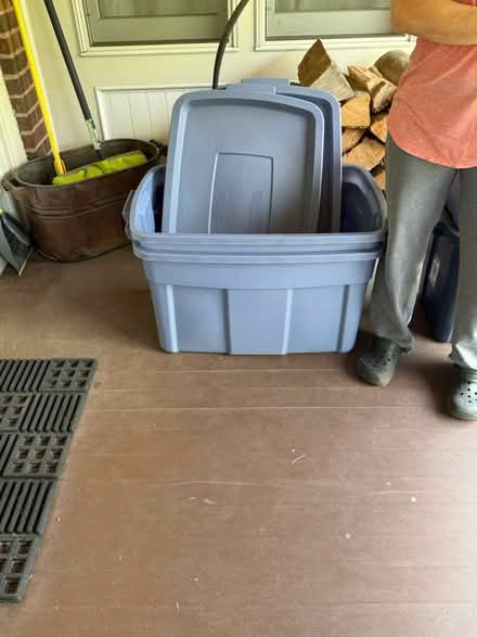 Photo of free Various Sizes of Plastic Bins (Near 11 and Woodward) #1