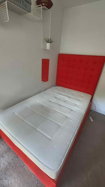Photo of free Small Double Bed with Mattress (Elephant and Castle, SE17) #1