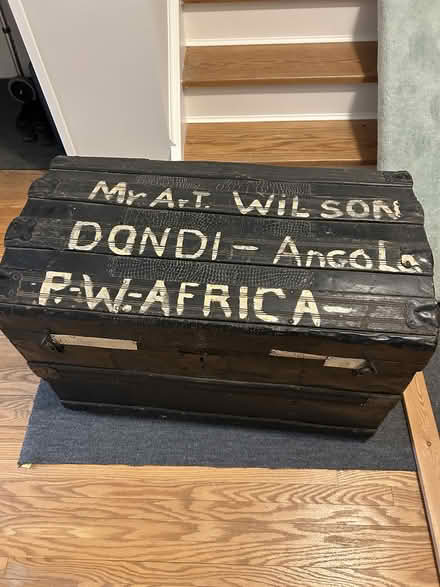 Photo of free Antique Trunk (Near Steels & Leslie) #2