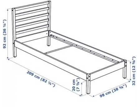 Photo of free Single Bed Frame+Seahorse Mattress (Chinatown) #2
