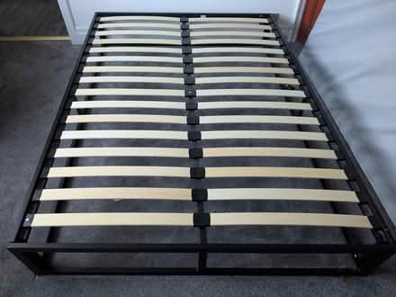 Photo of free Double bed frame (SK8 5ET, 62 Cheadle Road) #1