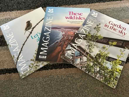 Photo of free 3 National trust magazines (Jennetts park RG12) #1