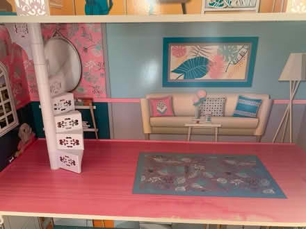 Photo of free large Barbie style doll house (Smallfield Surrey) #3