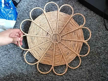 Photo of free Wood bowl and table mat (Finglas/Glasnevin) #4