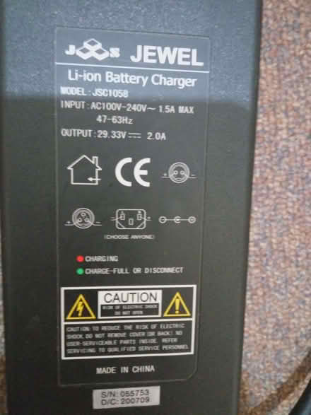 Photo of free E-bike Charger (Eastville BS5) #2