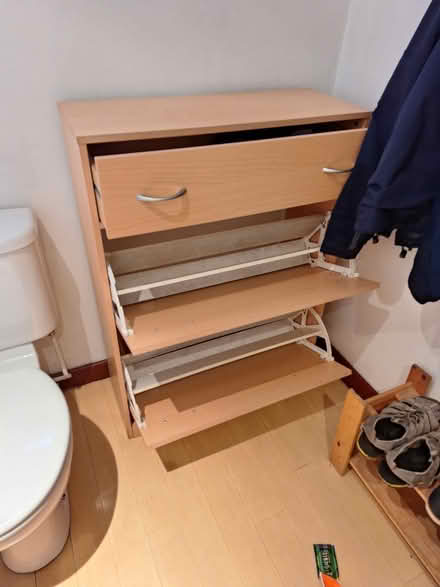 Photo of free Shoe storage unit: 78cm wide x 32 cm x 105cm high (GU10) #2