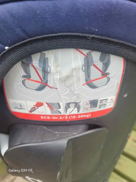 Photo of free Car booster seat (Ludlow) #2