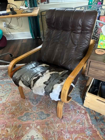 Photo of free Midcentury chair and ottoman (Near Chelmsford Center) #1