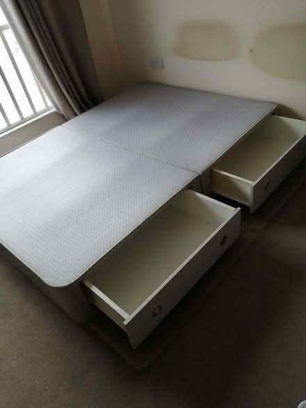 Photo of free Divan double bed base (Peterhouse Mews CB4) #1