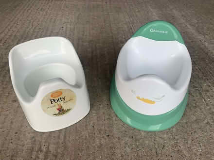 Photo of free 2 x plastic potties (St Ann's Wells Gardens area BN3) #1