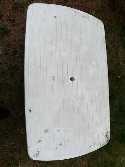 Photo of free Plastic garden table (Trent College NG10 4AD) #1