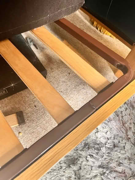 Photo of free 3 seater leather sofa (Seaside BN22) #3