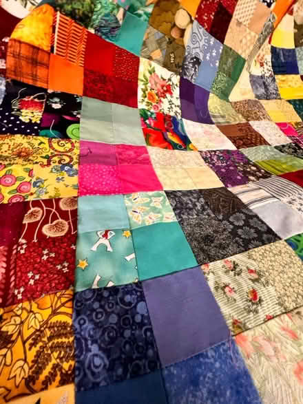 Photo of free Large double/king quilt top (KT3 Motspur Park) #2