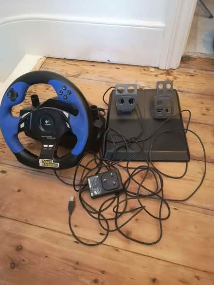 Photo of free Logitech force feedback wheel (Greenwich SE10) #3