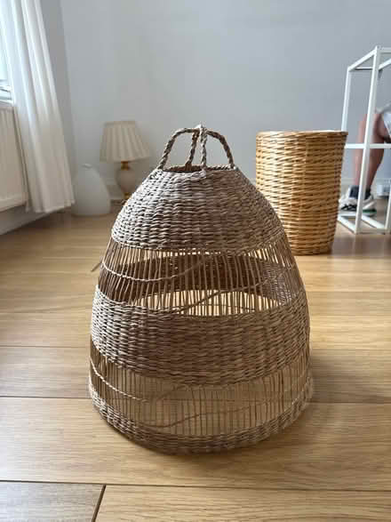 Photo of free Wicker Light Shade (Golders Green NW11) #1