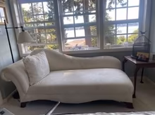 Photo of free Ivory brocade divan (North Kirkland) #1