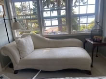 Photo of free Ivory brocade divan (North Kirkland) #1