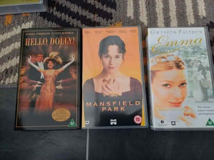 Photo of free 3 VHS videos (Owlthorpe S20) #1