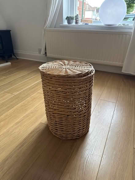 Photo of free Wicker Laundry Basket (Golders Green NW11) #1