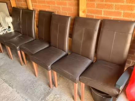 Photo of free 6 chairs no longer (Loughborough LE11) #3