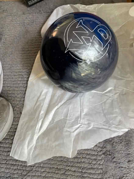 Photo of free 12 pound bowling ball - not drilled (Simsbury) #3
