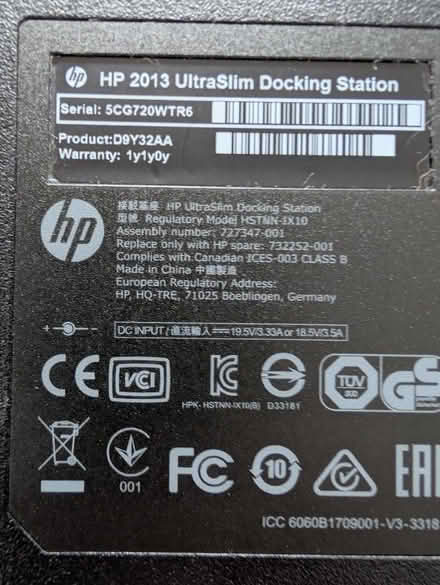 Photo of free Laptop docking station (Southsea PO5) #1