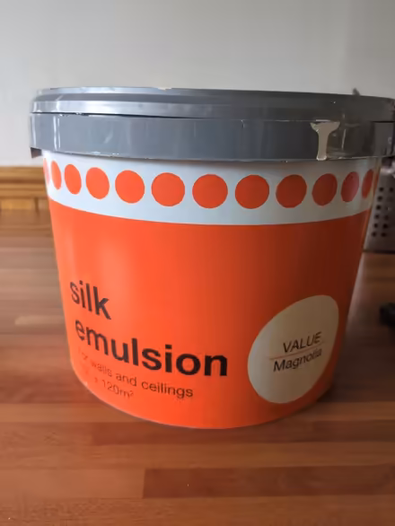 Photo of free Silk Emulsion Magnolia Paint (East Kilbride G75) #1