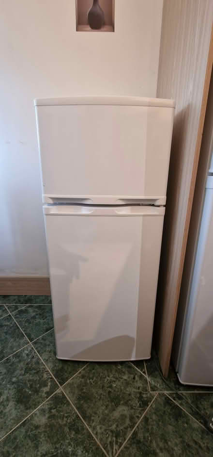 Photo of free Small white fridge freezer (Lowedges S8) #1