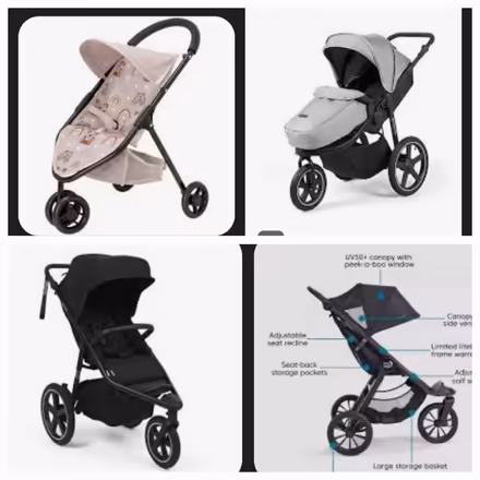 Photo of Jogging buggy for 2-12 month old (Kings Heath B14) #1