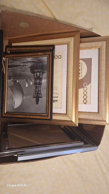 Photo of free Box of photo frames (Crackenthorpe CA16) #1