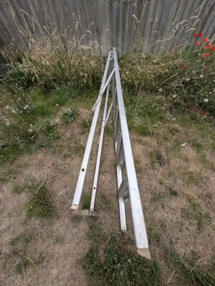 Photo of free Old slim flimsy step ladder (Longworth, OX13) #2