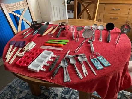 Photo of free Various kitchen utensils (Linden GL1) #1